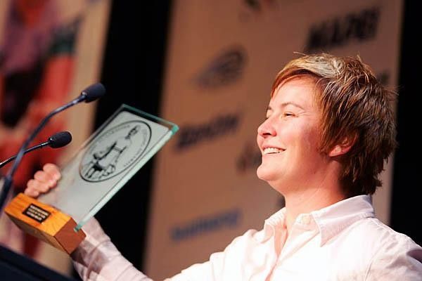 Female MTB cyclist, Katrina Miller.