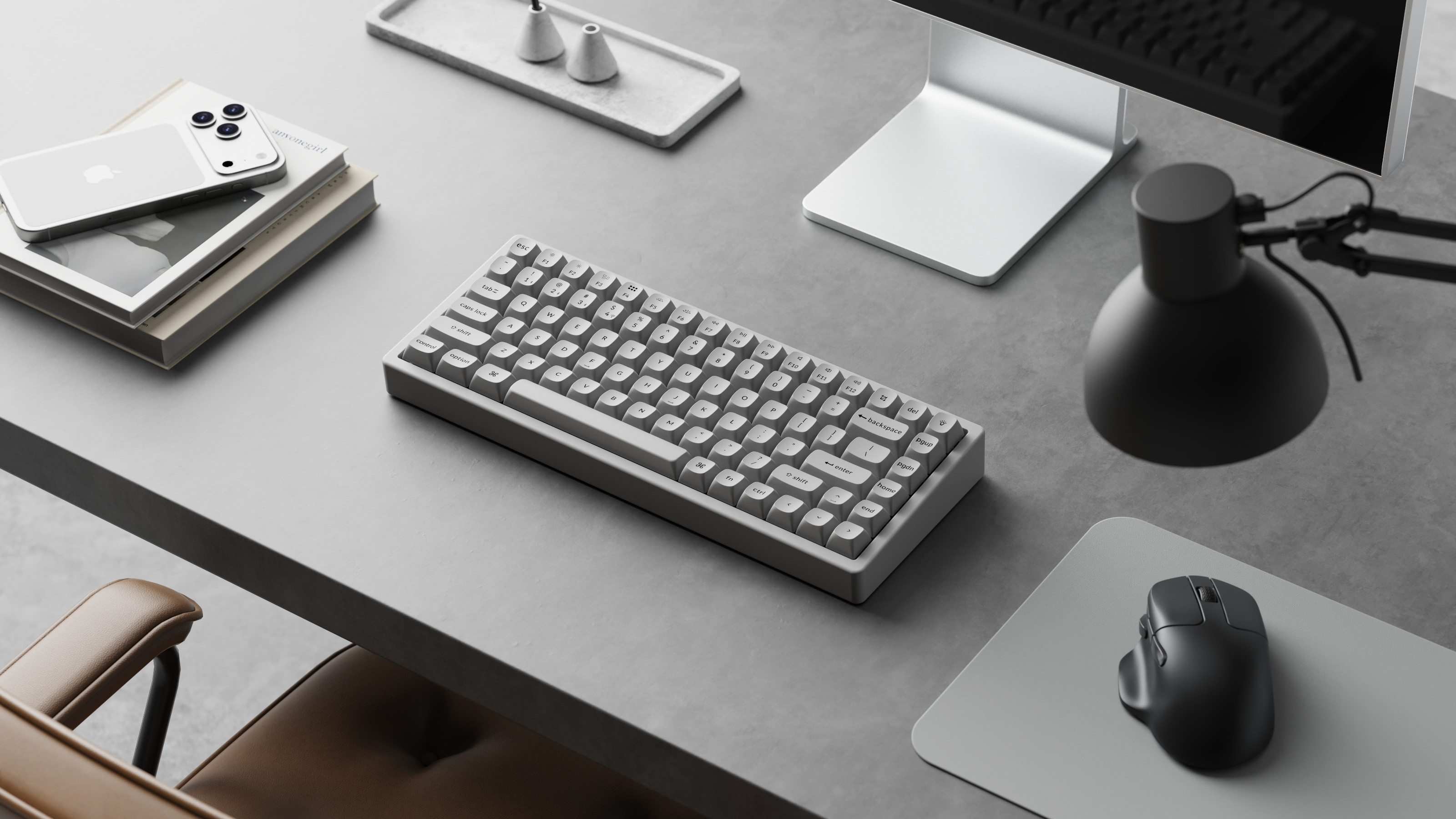 Keychron K2 HE Concrete Edition