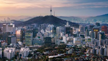 view of Seoul, South Korea