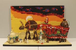 Brian Steinberg was a runner up in LEGO's 2020 "Star Wars Holiday Contest."