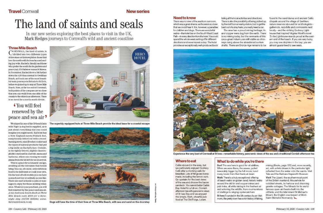 Spread from Country Life 25 February, 2026