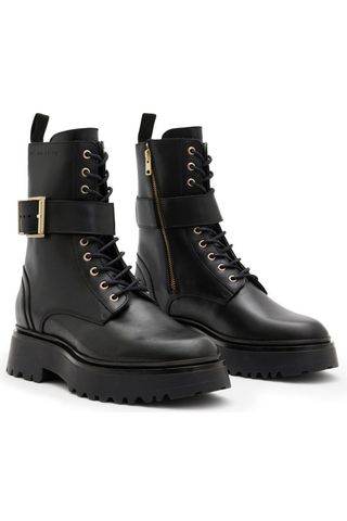 Onyx Combat Boot by AllSaints