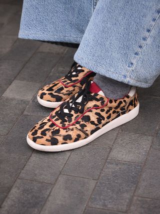 Leopard Forever Comfort® Slim Lace Up Trainers