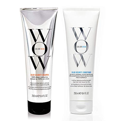 Color Wow Color Security Shampoo and Conditioner Duo Set - Hydrating Formula for Fine to Normal Hair