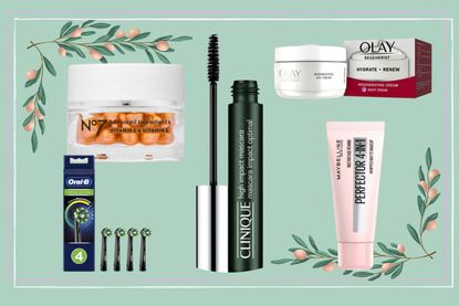 A collage of products featured in this week's Boots £10 Tuesday sale