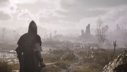 Blight: Survival guide - Looking out over a marsh
