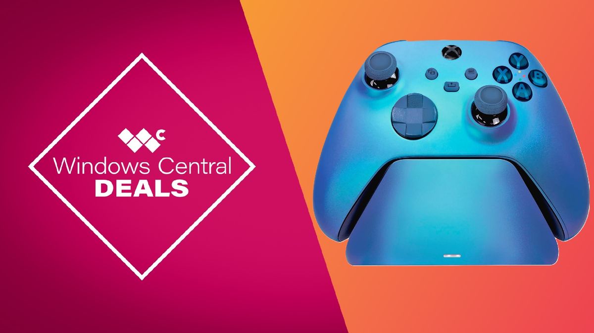 This colorful Xbox controller charging stand is now less than $24