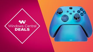 Windows Central deals banner for the Razer Universal Quick Charge Stand for Xbox Series X|S (Aqua Shift)