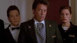 The staff of The Plaza Hotel in Kevin's room in Home Alone 2: Lost in New York.