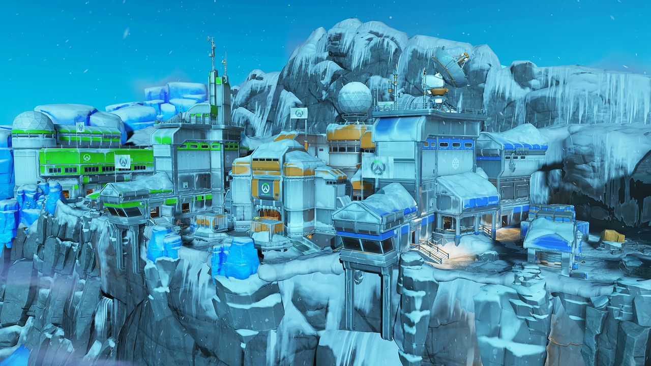 Antarctic Peninsula Overwatch 2 map