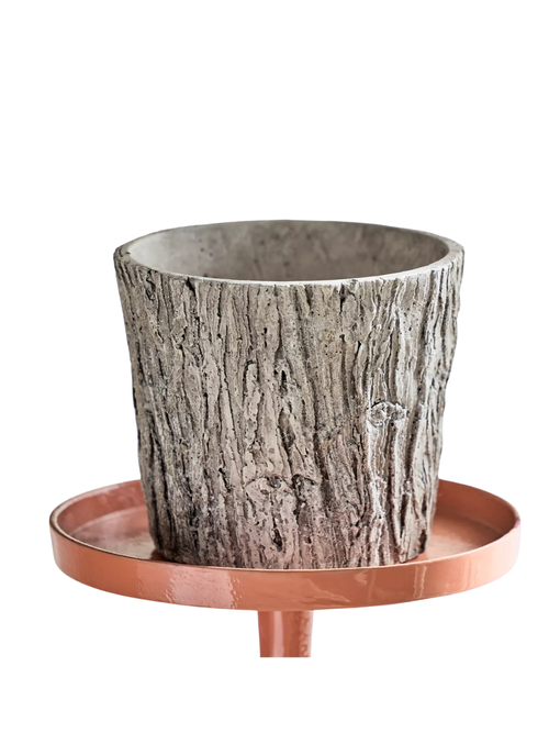 Faux Bois Taper Planter