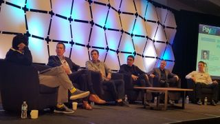 Virtual MVPD panel (left to right): Jon Steinberg, Cheddar;  Jeff Shultz, Pluto TV; Andrew McCollum, Philo;  JeanDavid Blanc, Molotov; Dwayne Benefield, PlayStation Vue; and Tim Connolly, Hulu.