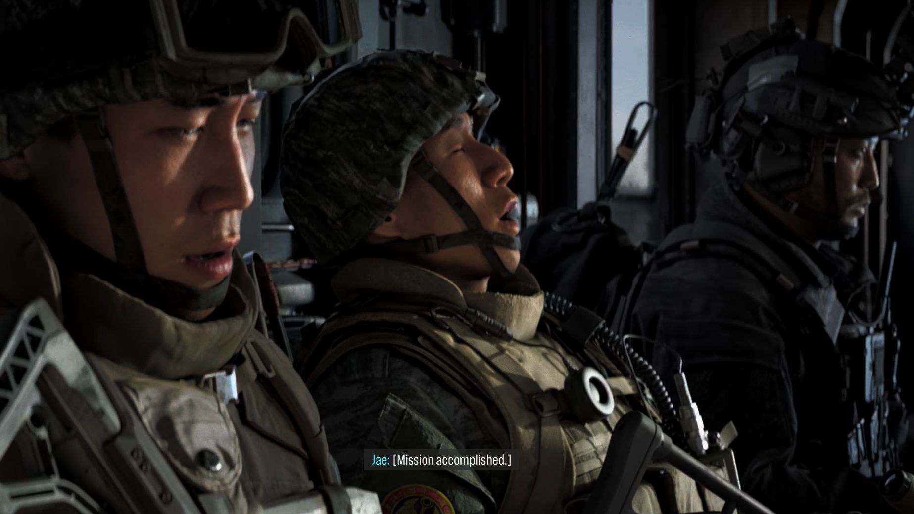 Sierra-1 declares Mission Accomplished in Call of Duty: Modern Warfare 4.