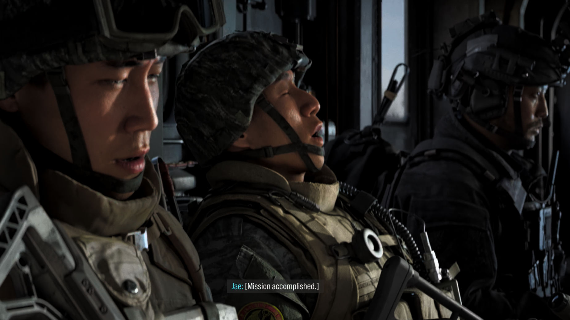 Sierra-1 declares Mission Accomplished in Call of Duty: Modern Warfare 4.
