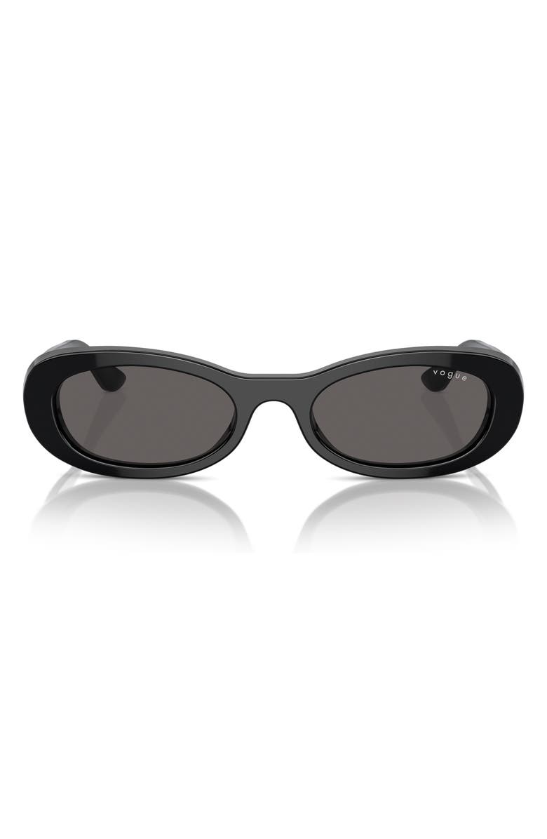 53mm Oval Sunglasses