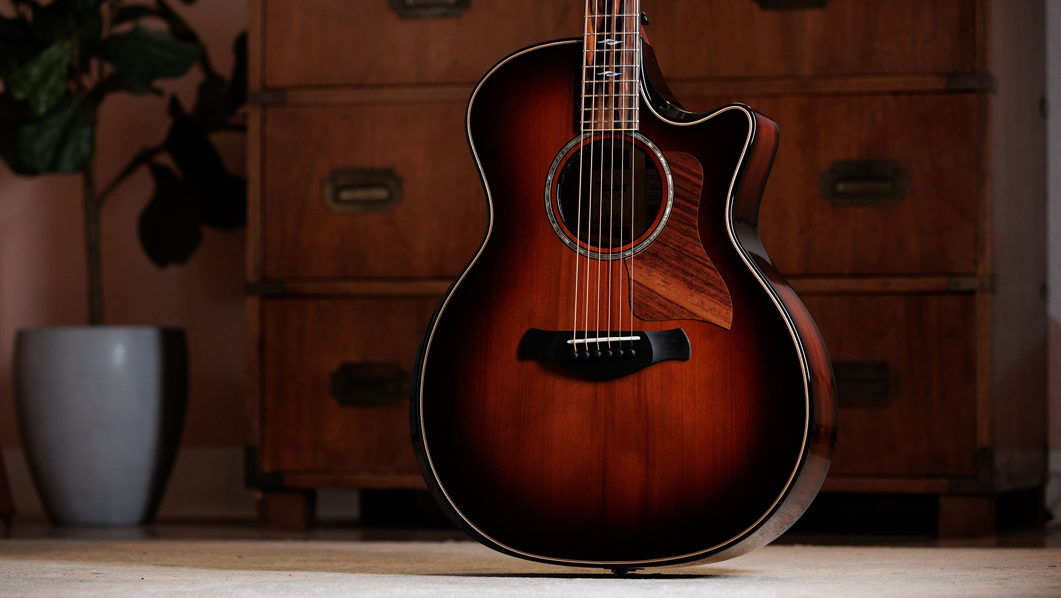 Taylor Next Generation Builder's Edition 814ce Honduran rosewood: the high-end Grand Auditorium acoustic debuts Taylor's new Claria electronics, scalloped V-Classic bracing and Action Control Neck systems