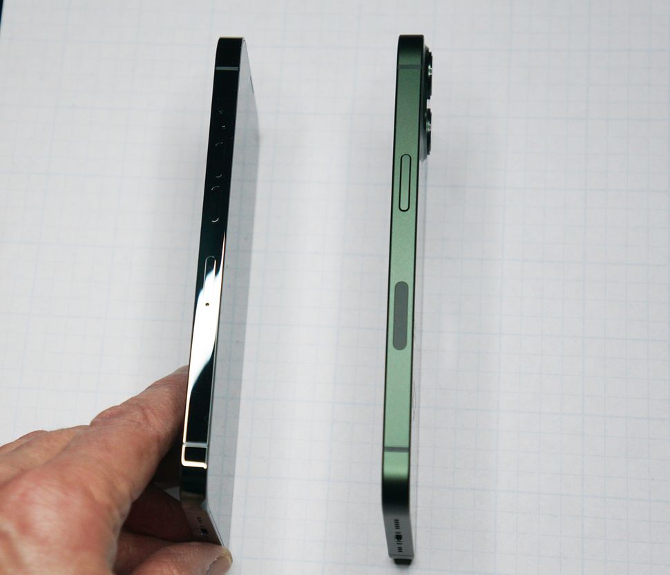 Handson Apple's Green iPhone 13 it looks like wet paint, and we love