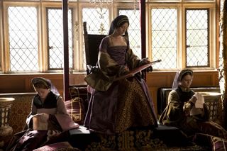 Claire Foy plays Anne Boleyn in Wolf Hall (BBC)