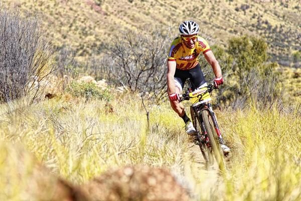 Andy Blair in yellow
