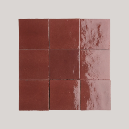 Porcelain Superstore, Fez Ruby Wall Tile