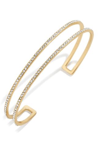 Val Pavé Double Cuff Bracelet