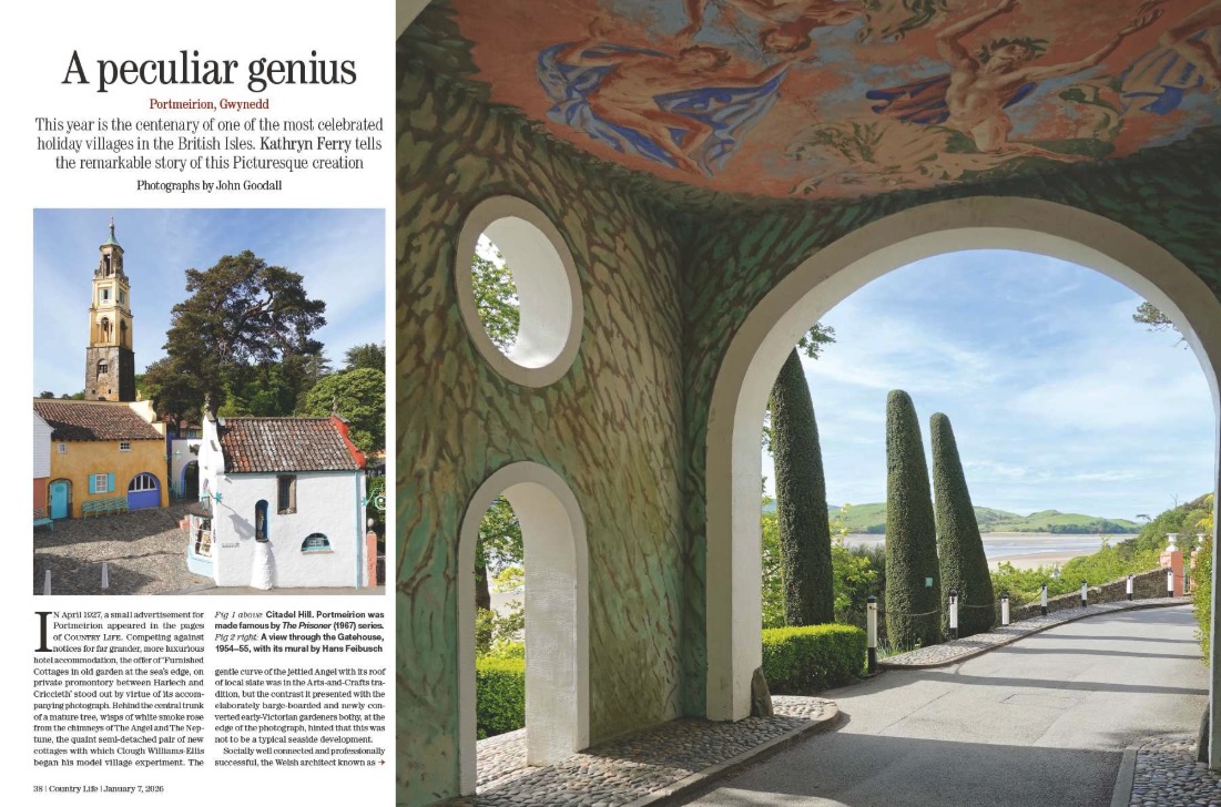 Spreads from Country Life January 7, 2025