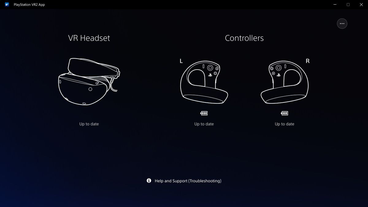 Sony PS VR2 App listed on Steam.