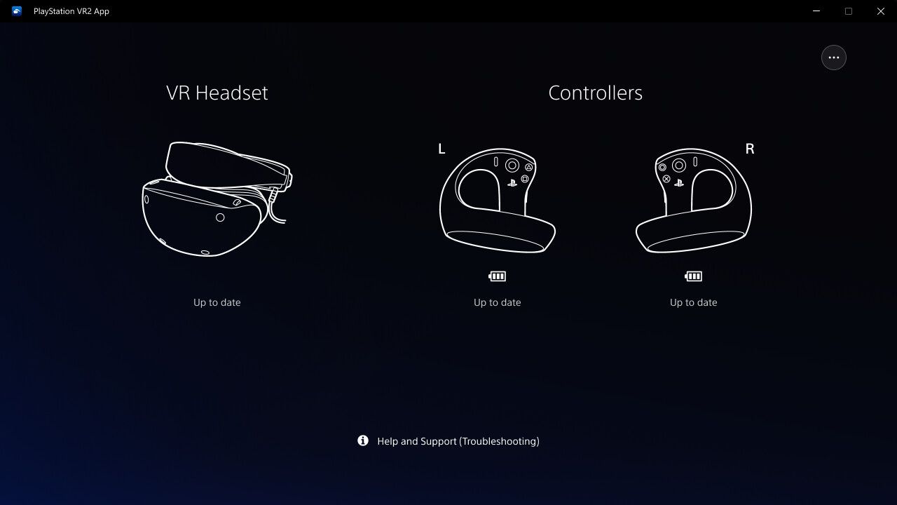 Sony PS VR2 App listed on Steam.
