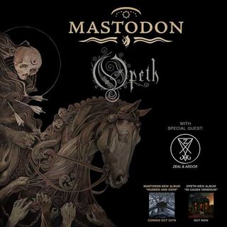Mastodon/Opeth tour poster