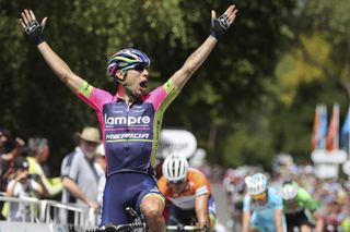 Diego Ulissi won stage 2 of the Tour Down Under ten years ago