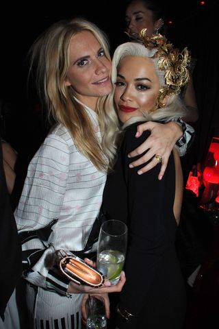 Poppy Delevingne And Rita Ora At The Playboy 60th Anniversary Party
