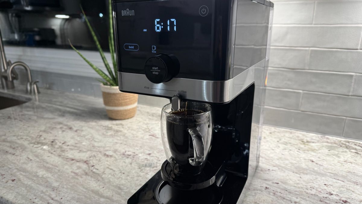 Braun OptiBrew Pro brewing single serving