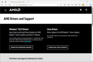 AMD driver download