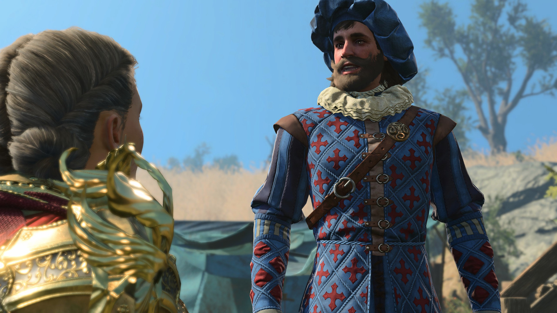 Baldur&#039;s Gate 3 Volo talking to player character