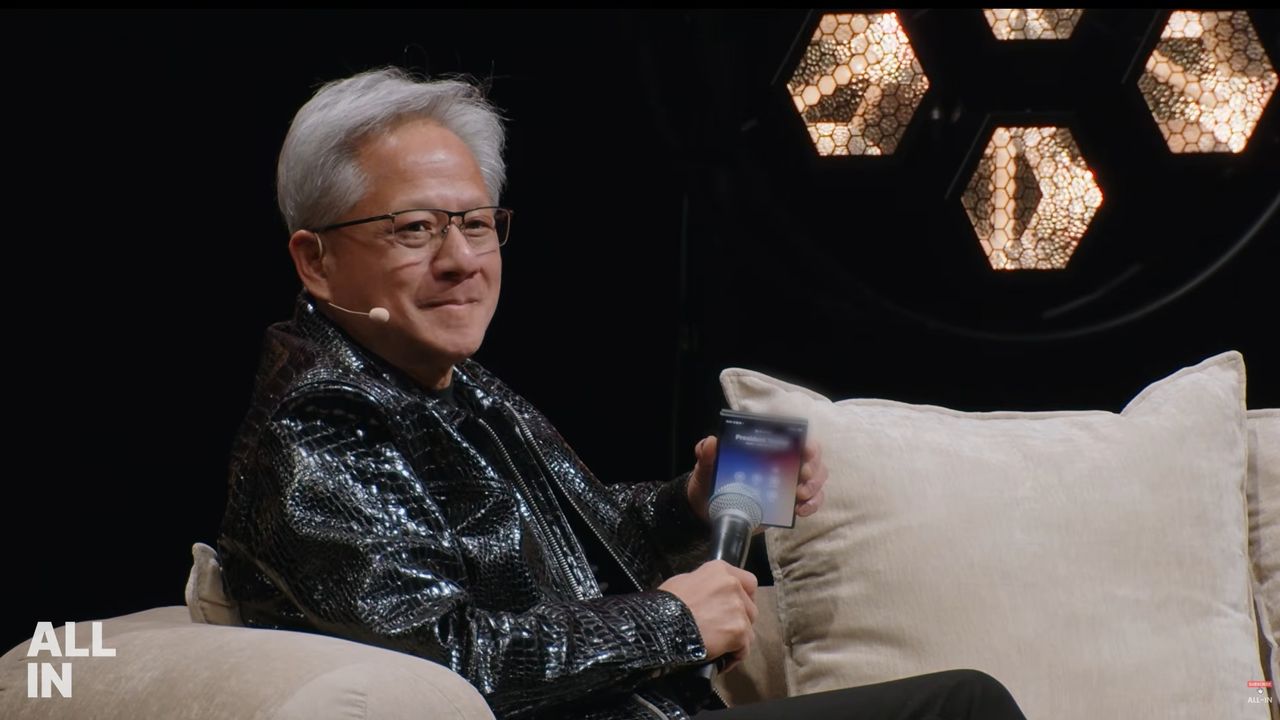 Nvidia CEO Jensen Huang tells Trump he agrees the AI doomsayers are perpetrating a hoax: 'you saw through all of that'