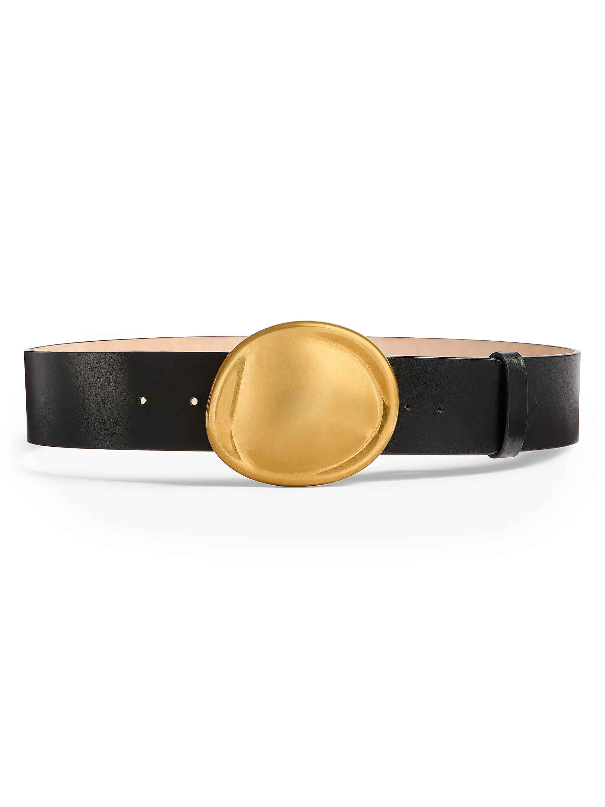 Keefe Sculptural Leather Belt