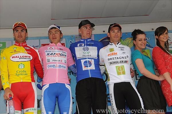 All the winners on the podium