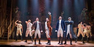 Anthony Ramos, Lin-Manuel Miranda, Daveed Diggs and Okieriete Onaodowan in Hamilton