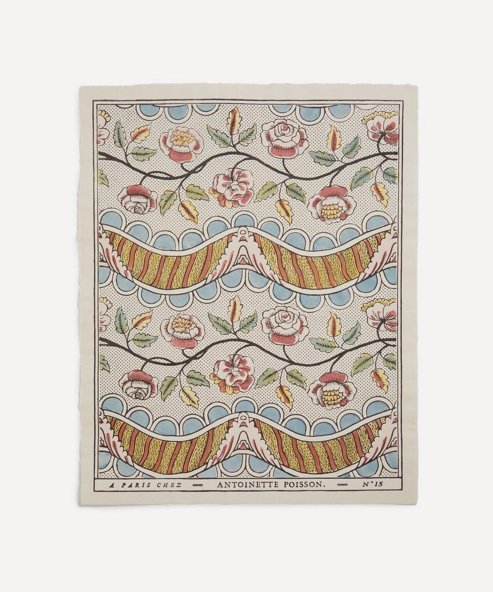 15a Guirlandes Et Festons Domino Paper Print