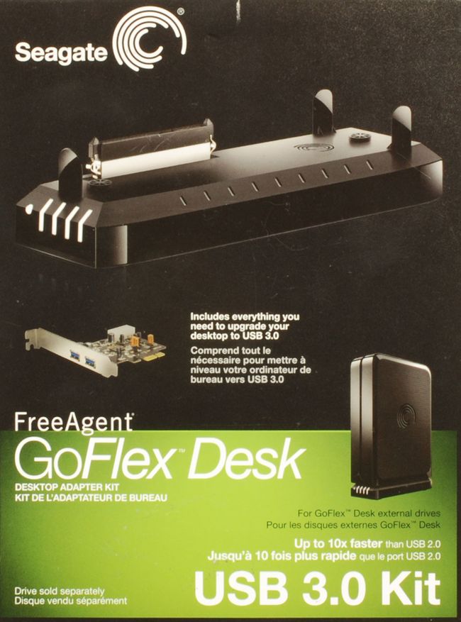 GoFlex Desk USB 3.0 Kit Seagate's FreeAgent GoFlex Modular External