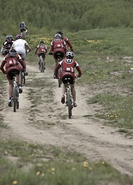 Team YetiBeti races at round four of the Mountain States Cup Wildflower Rush cross country.