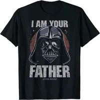 Star Wars Darth Vader I Am Your Father Dark Portrait T-Shirt $22.99 on Amazon