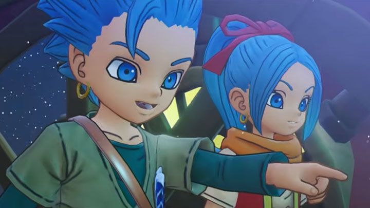 Dragon Quest Treasures: Erik and Mia closeup on faces