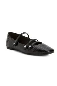Katy Perry The Evie Croc Embossed Button Flat, $89 $53 at Nordstrom