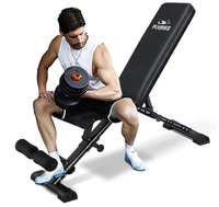 FLYBIRD Weight Bench, Adjustable Strength Training Bench: was