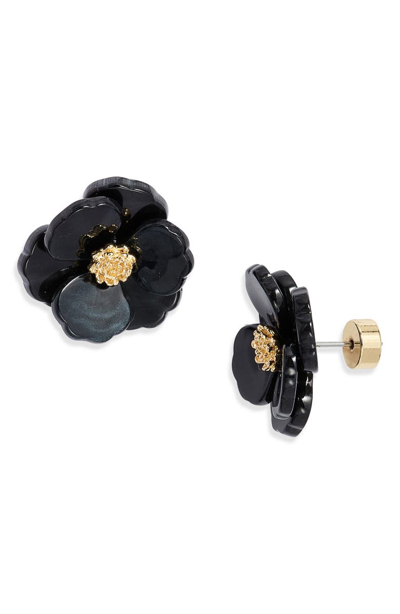 Floral Statement Stud Earrings