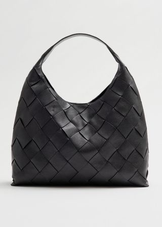 Braided Leather Tote