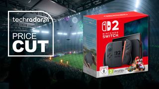 The Nintendo Switch 2 on an EA Sports FC 26 background.