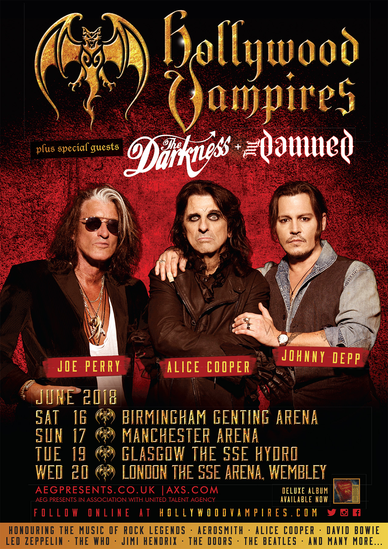 the hollywood vampires tour uk