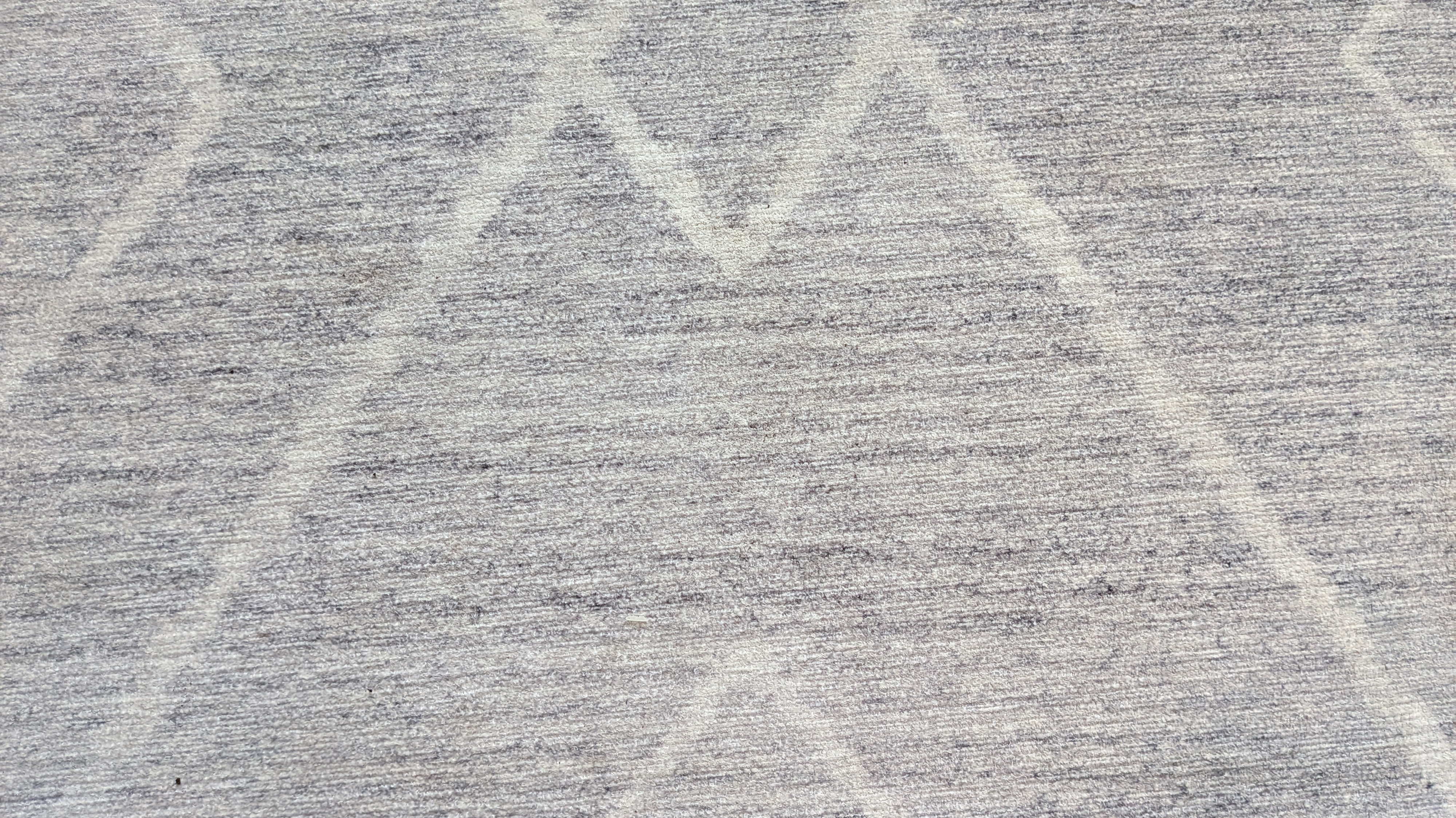 No dry tea or rice remaining on low-pile carpet after the vacuuming test